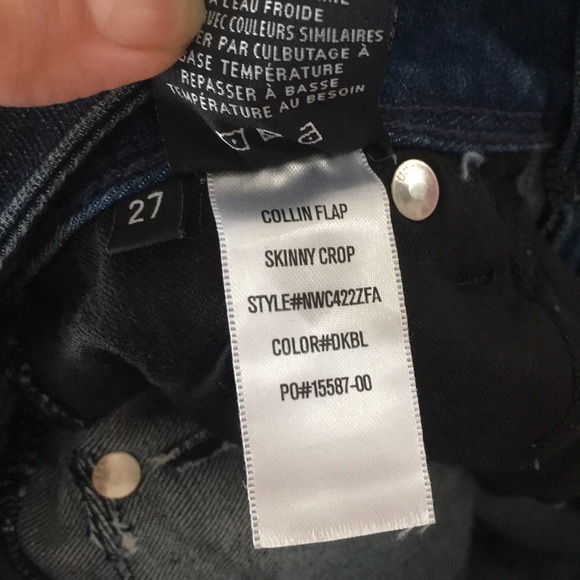 ✨NWT✨Hudson Colin Skinny Crop Jeans - Picture 5 of 7